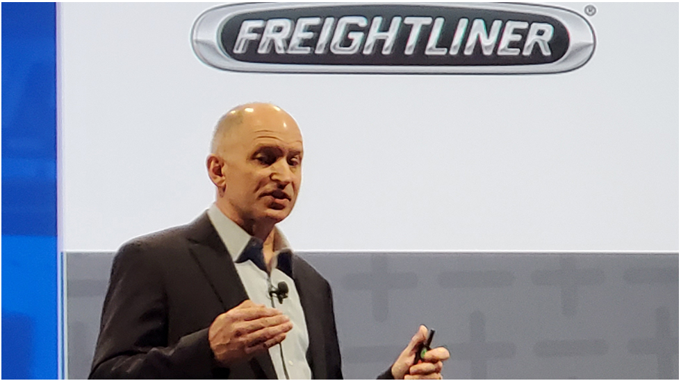 Daimler's CEO of Trucks North America, Roger Neilsen