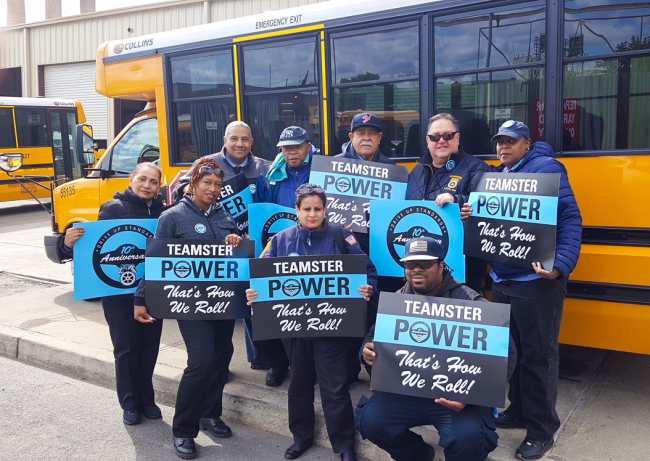 Transit Union Workers on Strike